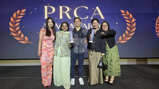 PRCA APAC Awards 2026 – TWO WINS